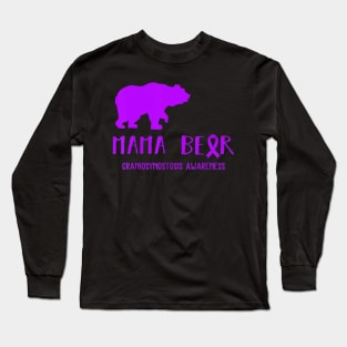 Mama Bear Craniosynostosis Awareness Shirt For Women Men Long Sleeve T-Shirt